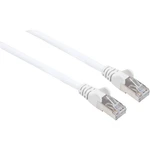 Intellinet 741408 RJ45 sieťové káble, prepojovacie káble CAT 6a (surový kábel CAT 7) S/FTP 5.00 m biela bez halogénov 1