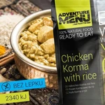 Adventure Menu® - Kurča Korma s ryžou 400 g