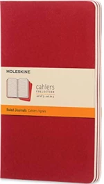 Moleskine - Notes 3ks - červený, linkovaný L