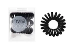 Spirálová gumička do vlasů Invisibobble True Black - černá