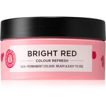 Maria Nila Colour Refresh Bright Red jemná vyživujúca maska bez permanentných farebných pigmentov výdrž 4 – 10 umytí 0.66 100 ml