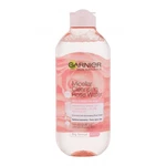 Garnier Skin Naturals Micellar Cleansing Rose Water 400 ml micelární voda na všechny typy pleti; na citlivou a podrážděnou pleť; na rozjasnění pleti