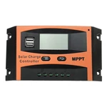 12V/24V MPPT Solar Panel Charge Controller Regulator 30-60A Dual USB Output