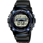 Casio solárne náramkové hodinky W-S210H-1AVEG (d x š x v) 45.4 x 44 x 13.3 mm čierna Materiál puzdra=Rezinát  Materiál r