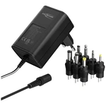 Ansmann 1201-0022 zásuvkový adaptér s redukciami, nastaviteľný 12 V/DC, 9 V/DC, 7.5 V/DC, 6 V, 4.5 V/DC, 3 V 600 mA 7.20