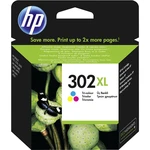 HP 302 XL Ink cartridge  originál zelenomodrá, purpurová, žltá F6U67AE náplň do tlačiarne