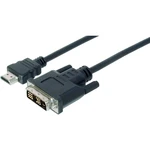 Digitus HDMI / DVI káblový adaptér #####HDMI-A Stecker, #####DVI-D 18+1pol. Stecker 2.00 m čierna AK-330300-020-S možno