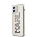 Tok Karl Lagerfeld Liquid Glitter Multi Mirror  iPhone 12 mini, silver