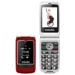 Evolveo EasyPhone FG, red + töltőállvány - EU disztribúció