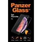 Temperált védőüveg PanzerGlass Curved Edges Apple iPhone Xs Max, fekete