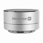 Bluetooth hangszóró Swissten i-Metal, ezüst