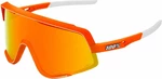 100% Glendale Soft Tact Neon Orange/HiPER Red Multilayer Mirror Lens Cyklistické okuliare