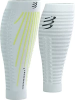 Compressport R2 Aero White/Safety Yellow T3 Rękawy na łydki dla biegaczy