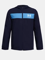 Under Armour UA Sportstyle Windbreaker Bunda dětská Modrá