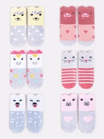 Yoclub Kids's 6Pack Socks SKA-0065G-000I-001