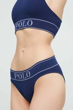 Nohavičky Polo Ralph Lauren tmavomodrá farba,4P2024