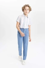 DEFACTO Boy Standard Fit Standard Leg Gabardine Trousers