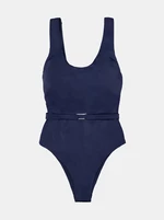 Navy blue one-piece swimsuit DORINA