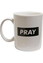 Pray the white cup