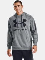 Under Armour Rival Fleece Big Logo HD Mikina Šedá