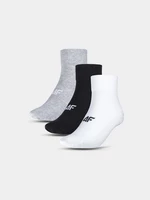 Men's Casual Socks Above the Ankle (3pack) 4F - Multicolored