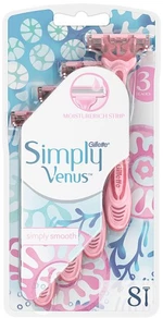 GILLETTE VENUS Simply Venus 3 Jednorázová holítka 8 ks