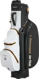 Bennington QO 9+ Waterproof Black/White/Gold Sac de golf pentru cărucior