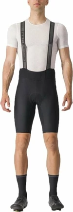 Castelli Espresso Bibshort Black M Nadrág kerékpározáshoz