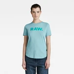 G-STAR T-shirt - RAW. Slim R T WMN Blue