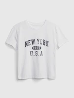 GAP T-shirt shrunken graphic t-shirt - Women's