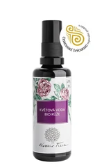 Nobilis Tilia Květová voda BIO Růže 200 ml - sklo