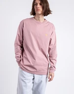 Carhartt WIP L/S Chase T-Shirt Glassy Pink/Gold XL