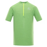 Men's quick-drying T-shirt ALPINE PRO LATTER neon safety yellow