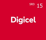 Digicel 15 SRD Mobile Top-up SR