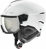 UVEX Instinct Visor White Mat 53-56 cm Casque de ski