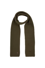 Tommy Hilfiger Šál - PIMA COTTON SCARF zelený