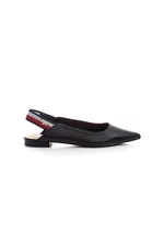 Ballerinas - Tommy Hilfiger TOMMY STRAP FLAT BALLERINA black