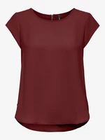 Burgundy women's blouse ONLY Vic