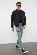 Trendyol Mint Regular Cut Stitched Pocket Detailed Sportswear Sweatpants