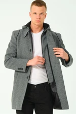 PLT8335 DEWBERRY MEN'S COAT-DARK GREY-2