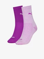 Set of two pairs of Puma women's sports socks
