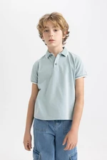 DEFACTO Boy's Short Sleeve Polo T-Shirt