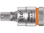 Wera 003386 Zástrčná bitová hlavice Zyklop 1/4" 6hran 3/16" typ 8740 A HF s přidržovací fu