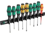 Wera 051012 Šroubováky Kraftform SL, PH, PZ, TORX na magnetické liště, 9650 (Sada 9 dílů)