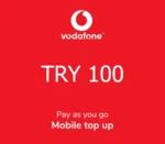 Vodafone 100 TRY Mobile Top-up TR
