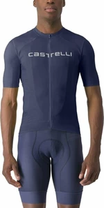 Castelli Prologo Lite Jersey Belgian Blue/Ivory XL Maillot de ciclismo