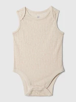 Beige girly sleeveless bodysuit GAP