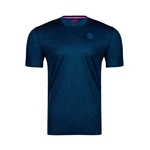 Pánské tričko BIDI BADU  Falou Tech Tee Dark Blue, Petrol M