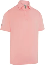 Callaway Swingtech Solid Mens Polo Candy Pink 2XL Polo košeľa