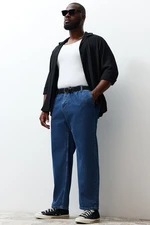 Trendyol Indigo Wide-Fit Plus Size Jeans